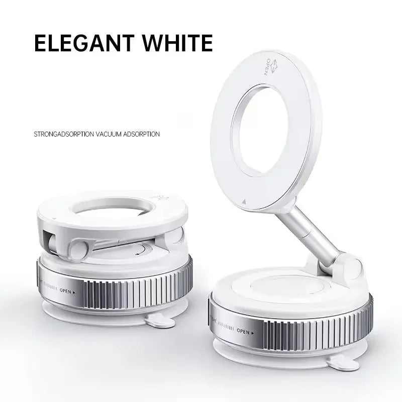 2026 Magnetic Vacuum Phone Mount  360° Adjustable Mount with Strong Suction CupNavigation Design, Universal Car Mount